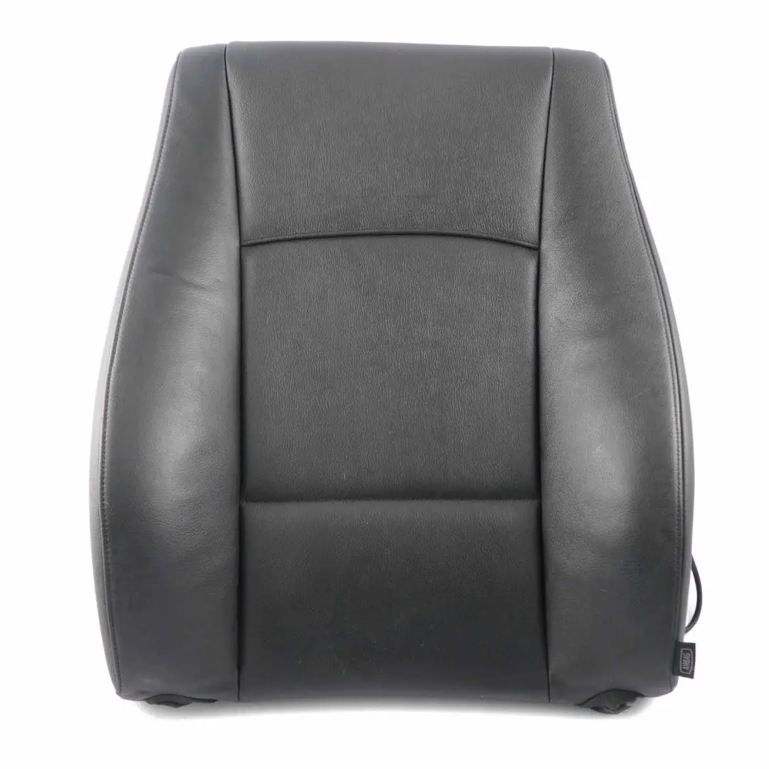 Backrest Front Left N/S Heated Back Cover Black Leather Nevada to BMW E84 Seat with Part number 2992619 BMW E84 Seat Backrest Front Left N/S Heated Back Cover Black Leather Nevada - SKU 2992619 - Part number 2992619
