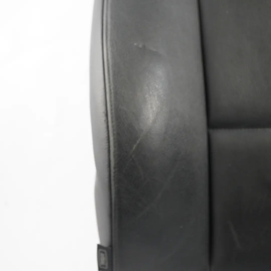 BMW E84 Dossier de siège avant droite Couvre-dossier chauffant Cuir noir Nevada - SKU 2992620 - Numéro de pièce 2992620