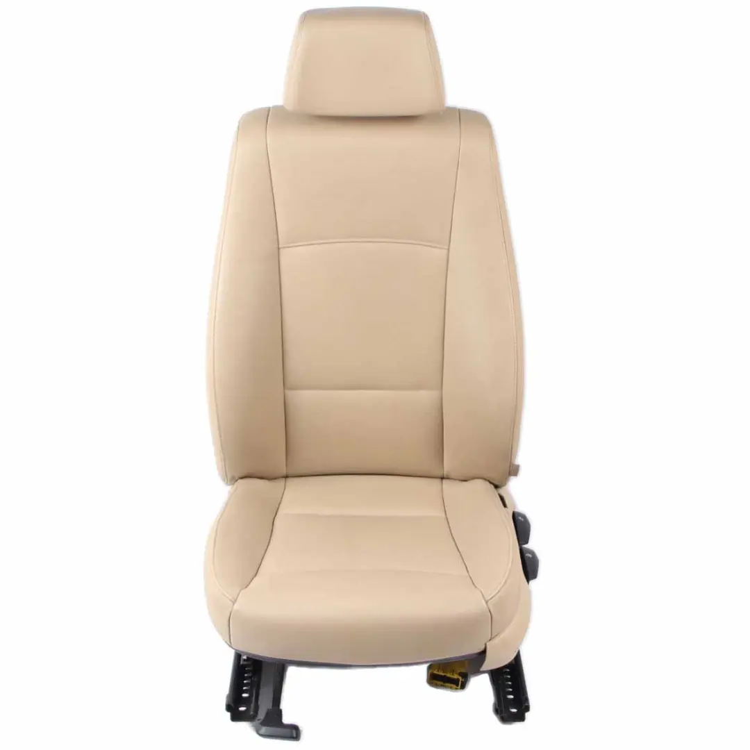 Front Seat BMW X1 E84 Left N/S Leather Nevada Beige Passenger Side to with Part number 2992621 Front Seat BMW X1 E84 Left N/S Leather Nevada Beige Passenger Side - SKU 2992621-2 - Part number 2992621