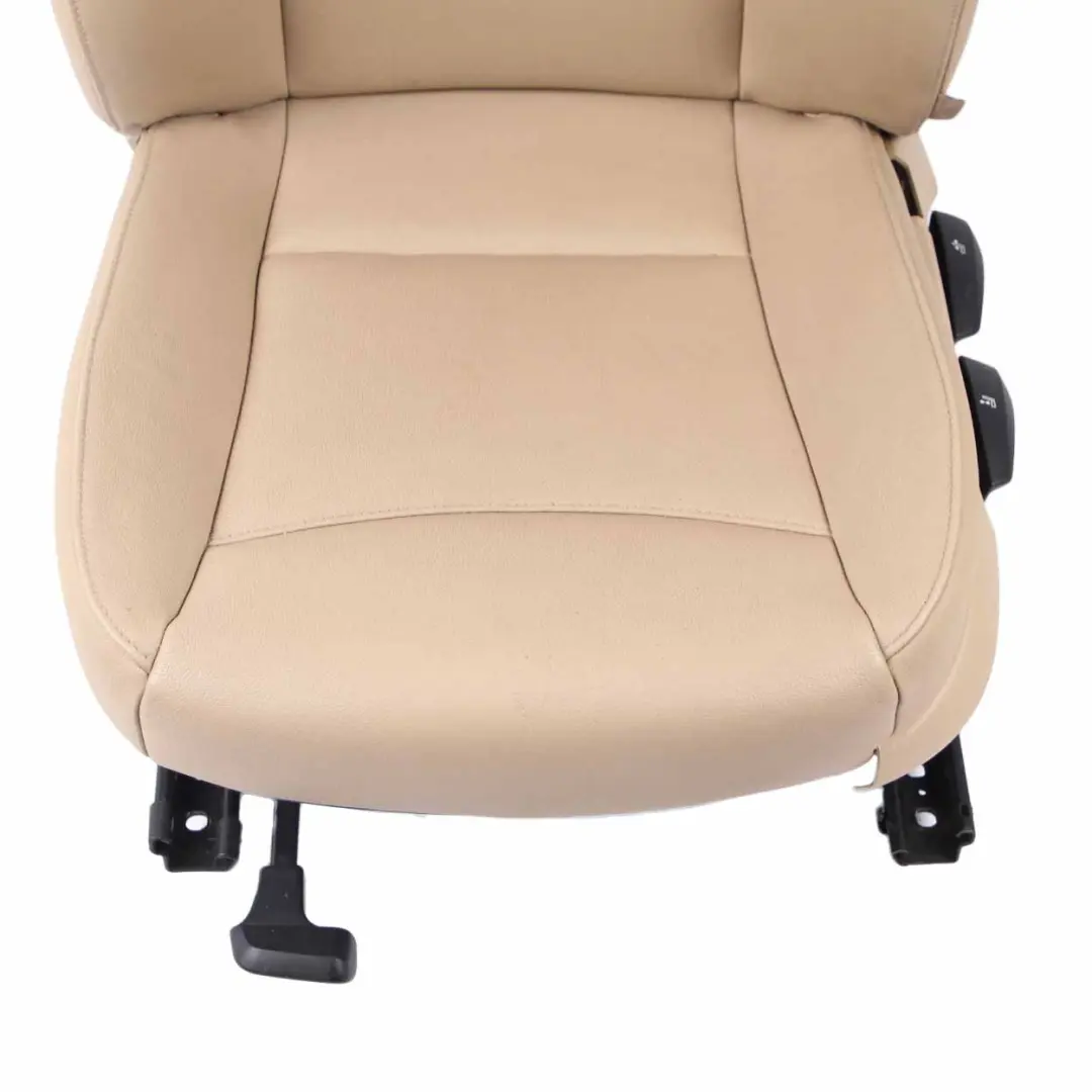 Front Seat BMW X1 E84 Left N/S Leather Nevada Beige Passenger Side to with Part number 2992621 Front Seat BMW X1 E84 Left N/S Leather Nevada Beige Passenger Side - SKU 2992621-2 - Part number 2992621