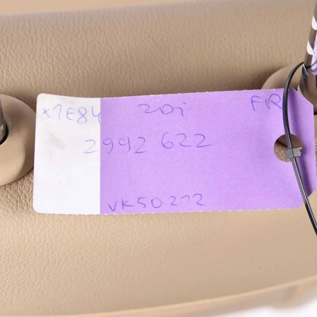 Front Seat BMW X1 E84 Right O/S Leather Nevada Beige Driver's Side to with Part number 2992622 Front Seat BMW X1 E84 Right O/S Leather Nevada Beige Driver's Side - SKU 2992622-1 - Part number 2992622