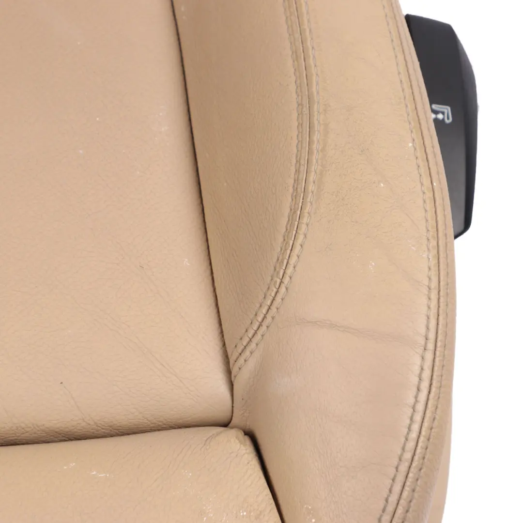  Front Seat BMW X1 E84 Left N/S M Sport Leather Nevada Savanna Beige Interior - SKU 2992777-1 - Part number 2992777