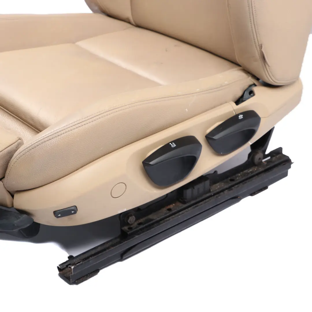  Front Seat BMW X1 E84 Left N/S M Sport Leather Nevada Savanna Beige Interior - SKU 2992777-1 - Part number 2992777