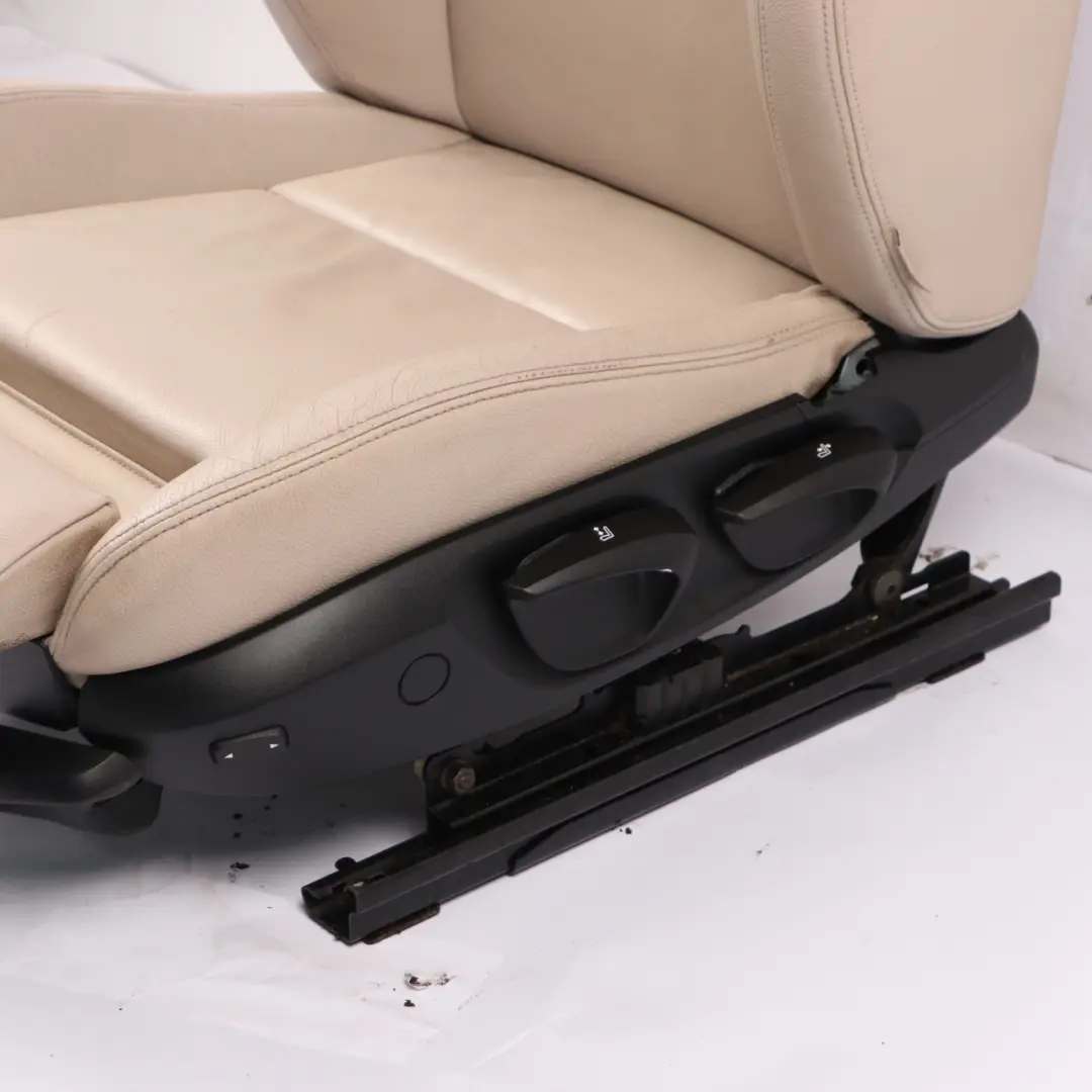 Front Seat BMW X1 E84 Left N/S M Sport Leather Nevada Oyster Piping Black/Yellow to with Part number 2992783 Front Seat BMW X1 E84 Left N/S M Sport Leather Nevada Oyster Piping Black/Yellow - SKU 2992783-1 - Part number 2992783