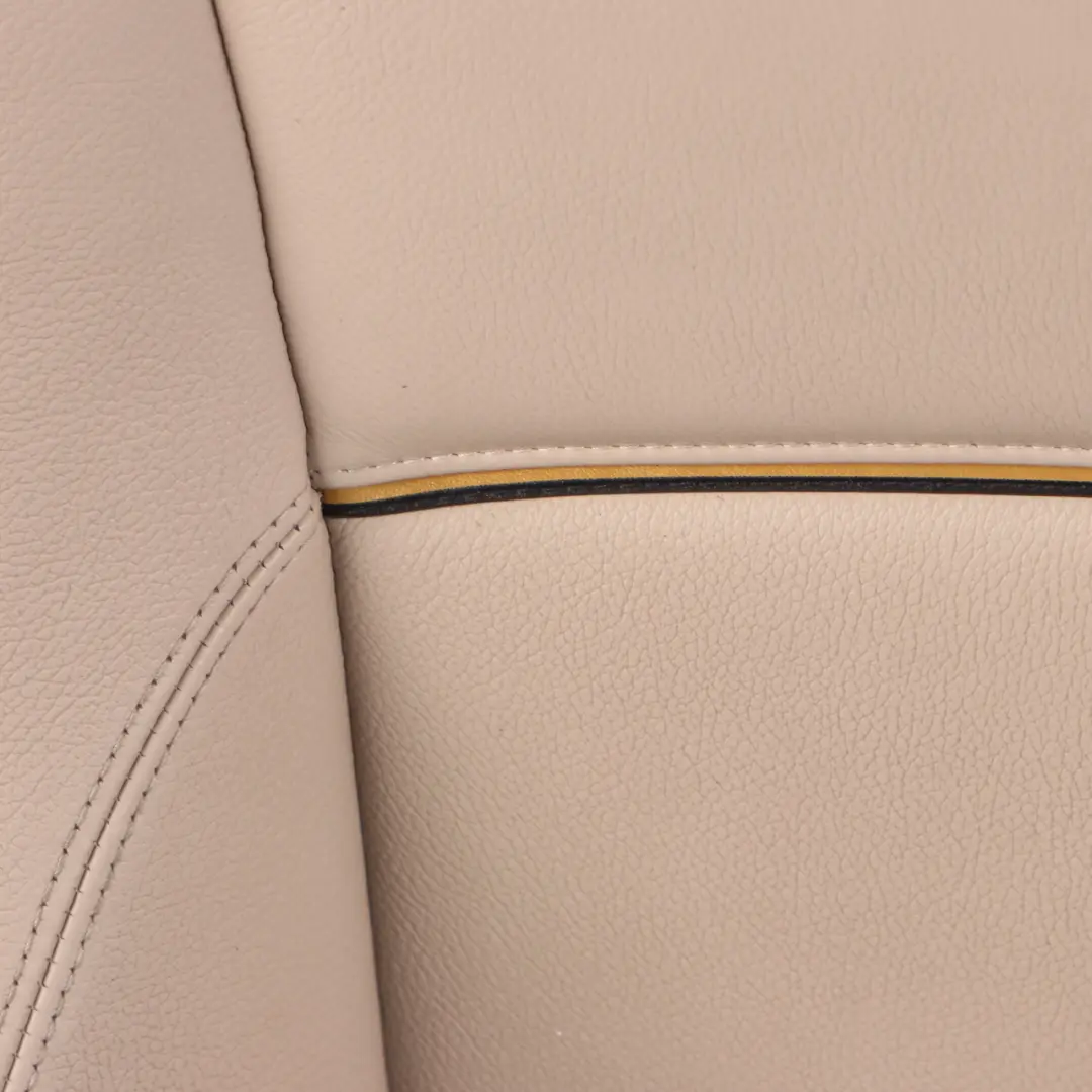 Front Seat BMW X1 E84 Left N/S M Sport Leather Nevada Oyster Piping Black/Yellow to with Part number 2992783 Front Seat BMW X1 E84 Left N/S M Sport Leather Nevada Oyster Piping Black/Yellow - SKU 2992783-1 - Part number 2992783