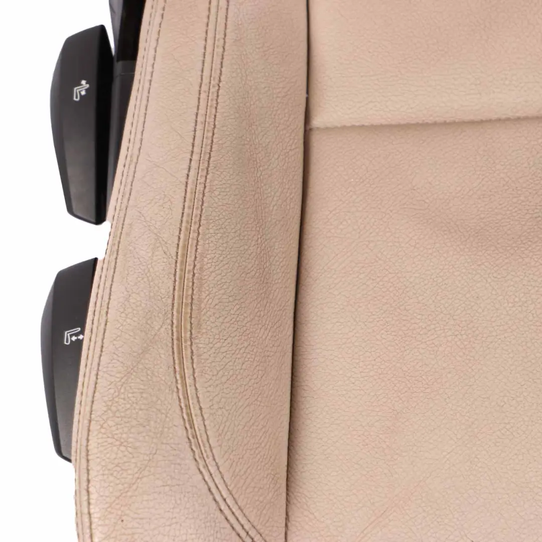  Front Seat BMW X1 E84 Right O/S M Sport Leather Oyster Piping Black/Yellow - SKU 2992784-1 - Part number 2992784