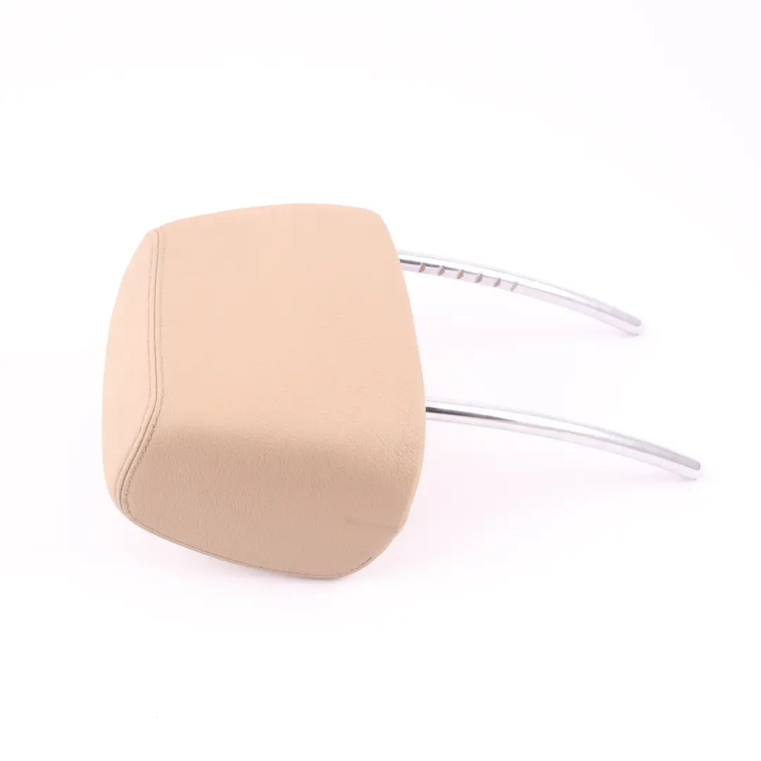 Headrest Front Left Right N/O/S Head Rest Leather Nevada Beige to BMW X1 E84 Seat with Part number 2992846 BMW X1 E84 Seat Headrest Front Left Right N/O/S Head Rest Leather Nevada Beige - SKU 2992846 - Part number 2992846
