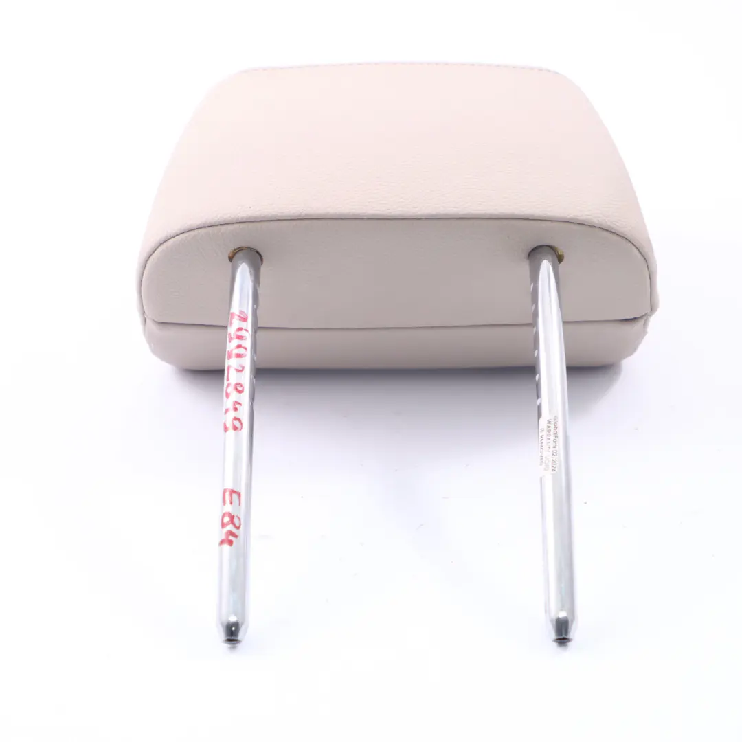 Headrest Front Left Right N/O/S Leather Nevada Oyster to BMW X1 E84 Seat with Part number 2992849 BMW X1 E84 Seat Headrest Front Left Right N/O/S Leather Nevada Oyster - SKU 2992849 - Part number 2992849