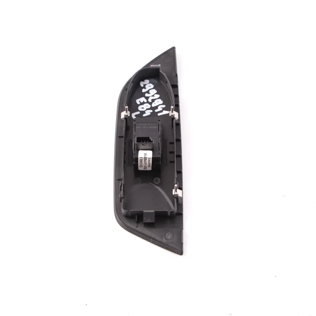 Interruttore Alzacristalli Nero SX per BMW X1 E84 con numero di parte 2992941 BMW X1 E84 Interruttore Alzacristalli Nero SX - SKU 2992941 - Numero di parte 2992941