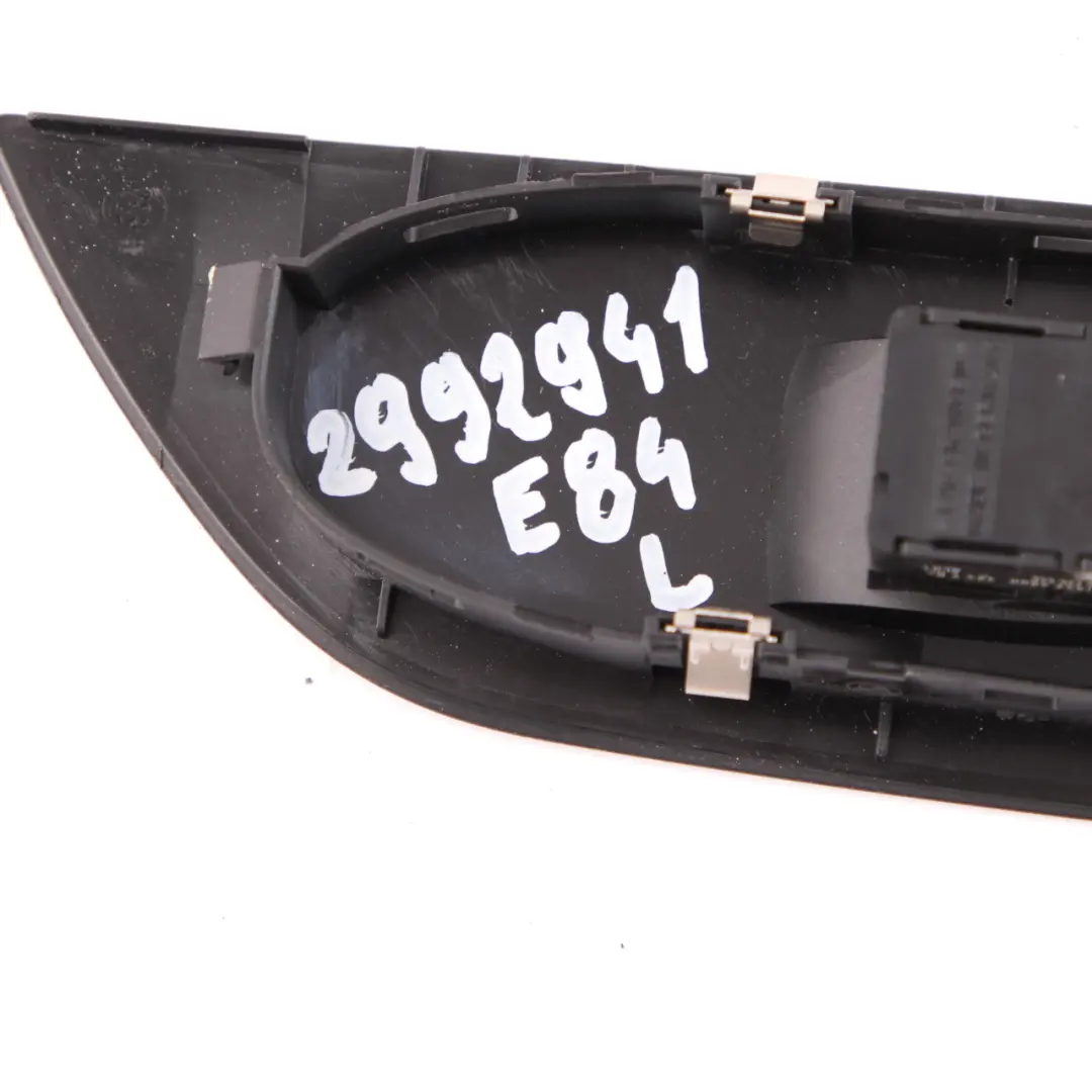 Interruttore Alzacristalli Nero SX per BMW X1 E84 con numero di parte 2992941 BMW X1 E84 Interruttore Alzacristalli Nero SX - SKU 2992941 - Numero di parte 2992941