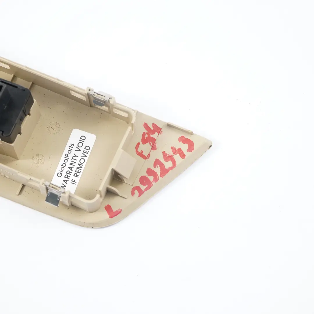 BMW X1 E84 Switch Control Power Window Lifter Button Left N/S Trim Beige - SKU 2992943 - Part number 2992943