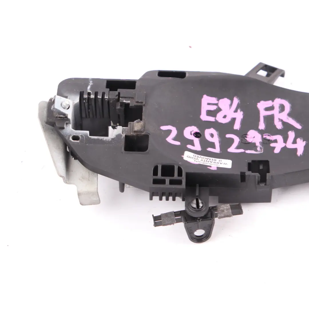 Poignée de Porte Avant Droite Extérieure Holder pour BMW X1 E84 à propos du numéro de pièce 2992974 BMW X1 E84 Poignée de Porte Avant Droite Extérieure Holder - SKU 2992974 - Numéro de pièce 2992974