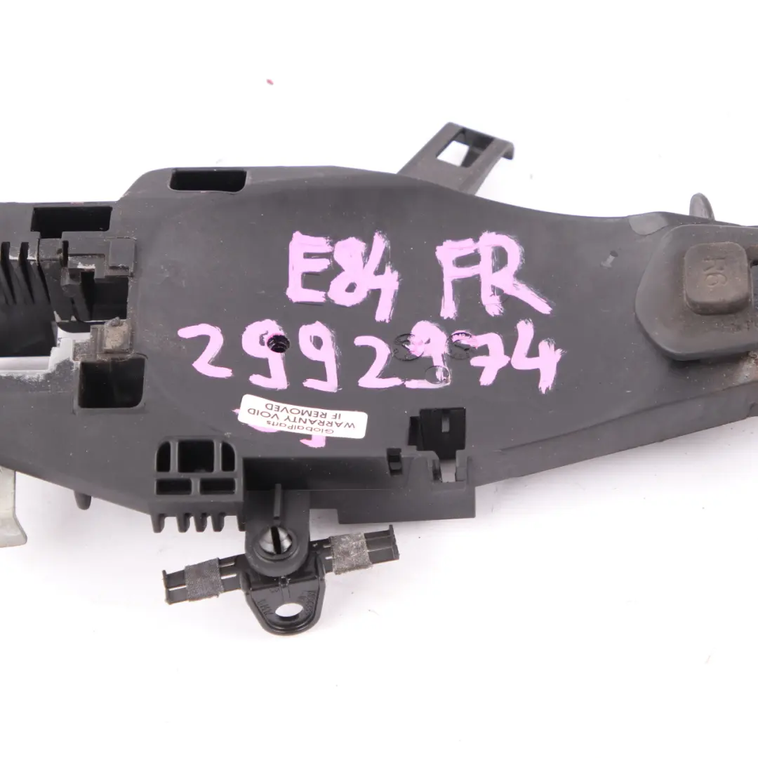 BMW X1 E84 Poignée de Porte Avant Droite Extérieure Holder - SKU 2992974 - Numéro de pièce 2992974