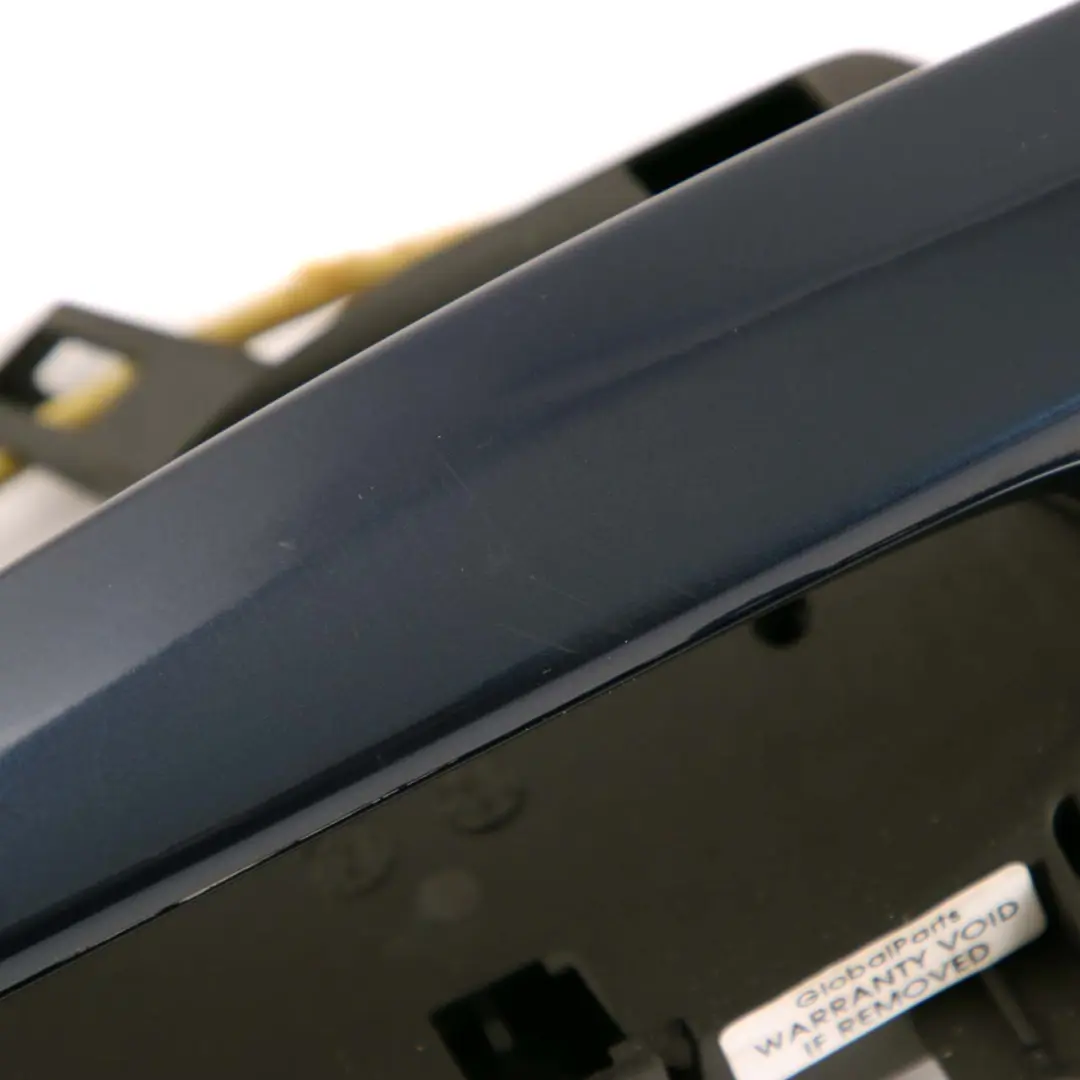 Puerta Trasera Izquierda Exterior Asidero Deep Sea Blue A76 para BMW X1 E84 con número de pieza 2992975 BMW X1 E84 Puerta Trasera Izquierda Exterior Asidero Deep Sea Blue A76 - SKU 2992975-DSB - Número de pieza 2992975