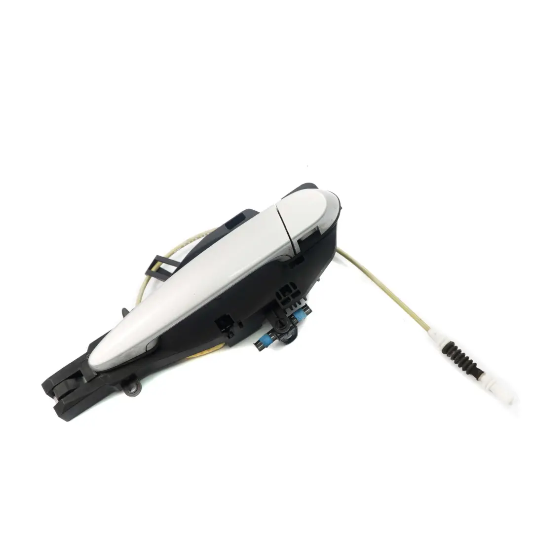 Handle Door BMW E84 X1 Rear Left Outside Grab N/S Glacier Silber Silver A83 to with Part number 2992975 Handle Door BMW E84 X1 Rear Left Outside Grab N/S Glacier Silber Silver A83 - SKU 2992975-GSB - Part number 2992975