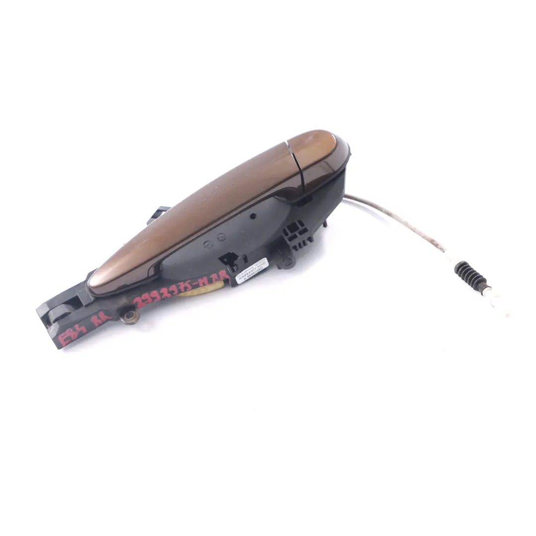 Door Handle Rear Left N/S Outside Grab Marrakesh Brown Metallic - B09 to BMW X1 E84 with Part number 2992975 BMW X1 E84 Door Handle Rear Left N/S Outside Grab Marrakesh Brown Metallic - B09 - SKU 2992975-MBR - Part number 2992975