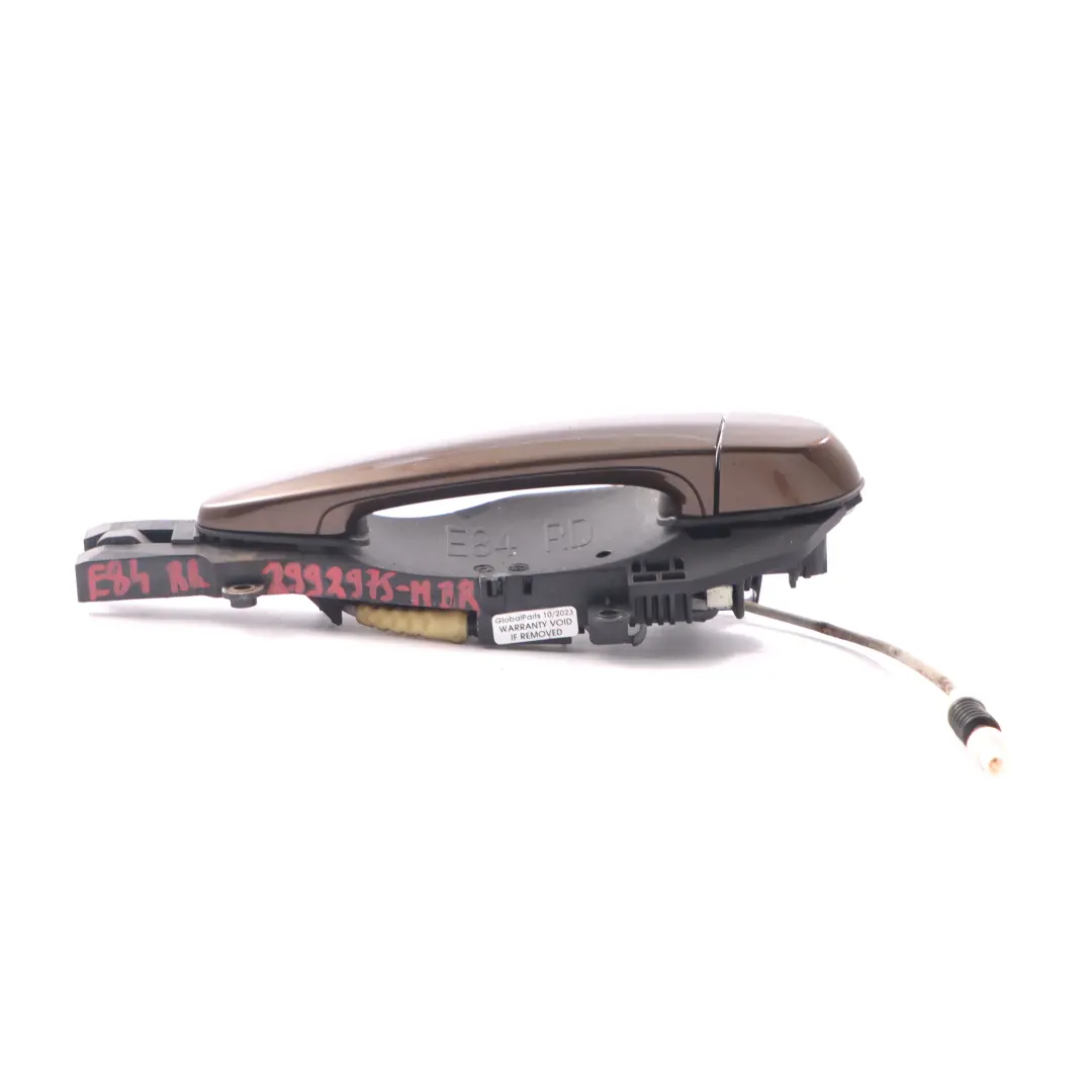 BMW X1 E84 Door Handle Rear Left N/S Outside Grab Marrakesh Brown Metallic - B09 - SKU 2992975-MBR - Part number 2992975