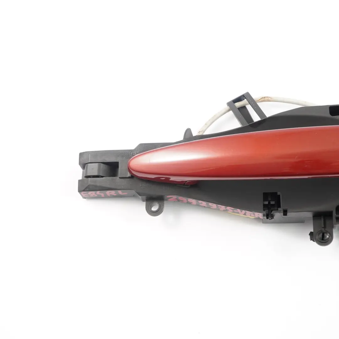  Handle Door BMW E84 X1 Rear Left Outside Grab N/S Vermillionrot Metallic Red A82 - SKU 2992975-VER - Part number 2992975