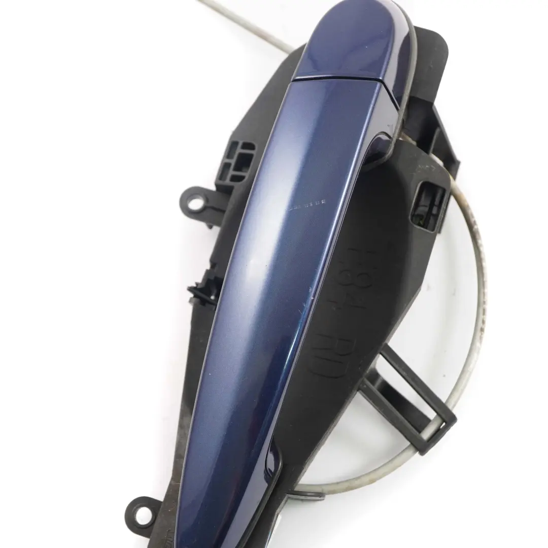 Exterieur de Poignee Porte Arriere Droite Bleu Fonce Metallise A76 pour BMW X1 E84 à propos du numéro de pièce 2992976 BMW X1 E84 Exterieur de Poignee Porte Arriere Droite Bleu Fonce Metallise A76 - SKU 2992976-DSB - Numéro de pièce 2992976