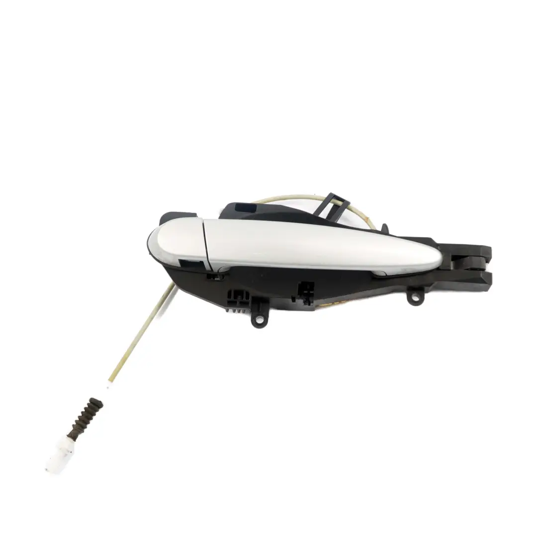 BMW E84 manija De La puerta trasera derecha Glaciersilber plata metalizado - A83 - SKU 2992976-GSB - Número de pieza 2992976