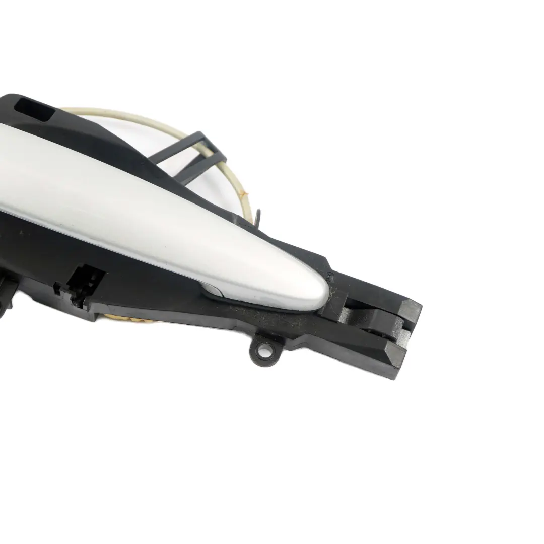 BMW E84 manija De La puerta trasera derecha Glaciersilber plata metalizado - A83 - SKU 2992976-GSB - Número de pieza 2992976