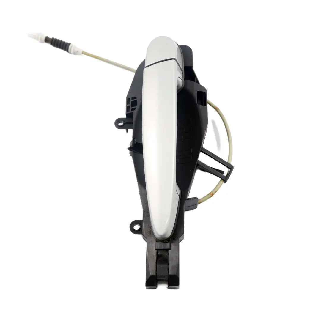 BMW E84 manija De La puerta trasera derecha Glaciersilber plata metalizado - A83 - SKU 2992976-GSB - Número de pieza 2992976