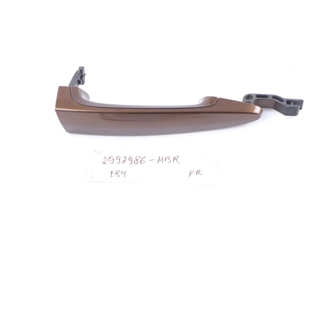 Door Handle Grab Front Rear Right O/S Marrakesch Brown - B09 to BMW X1 E84 with Part number 2992986 BMW X1 E84 Door Handle Grab Front Rear Right O/S Marrakesch Brown - B09 - SKU 2992986-MBR - Part number 2992986