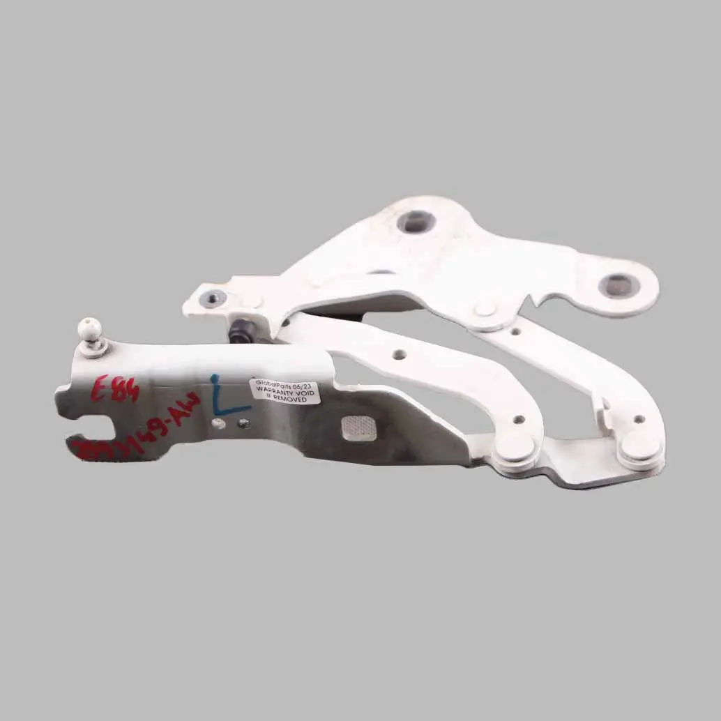 Hood Bonnet Hinge BMW X1 E84 Left N/S Alpinweiss Alpine White - 300 2990359 to with Part number 2993149 Hood Bonnet Hinge BMW X1 E84 Left N/S Alpinweiss Alpine White - 300 2990359 - SKU 2993149-AW - Part number 2993149