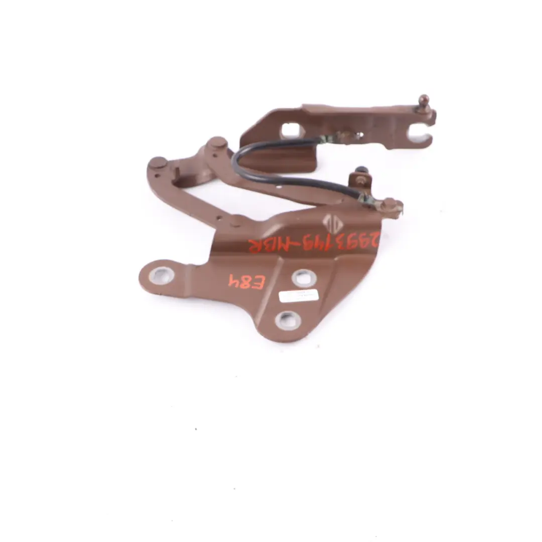Hood Bonnet Hinge Front Left N/S Marrakesch Brown - B09 2990359 to BMW X1 E84 with Part number 2993149 BMW X1 E84 Hood Bonnet Hinge Front Left N/S Marrakesch Brown - B09 2990359 - SKU 2993149-MBR - Part number 2993149
