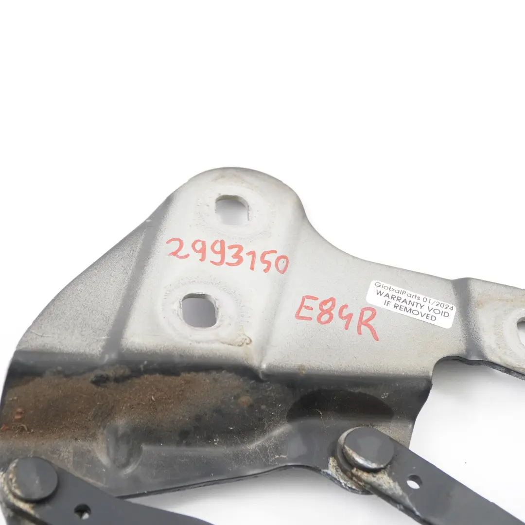 BMW X1 E84 Destra Cerniera Cappuccio Motore Schwarz 2 - 668 2990360 - SKU 2993150-SCH - Numero di parte 2993150