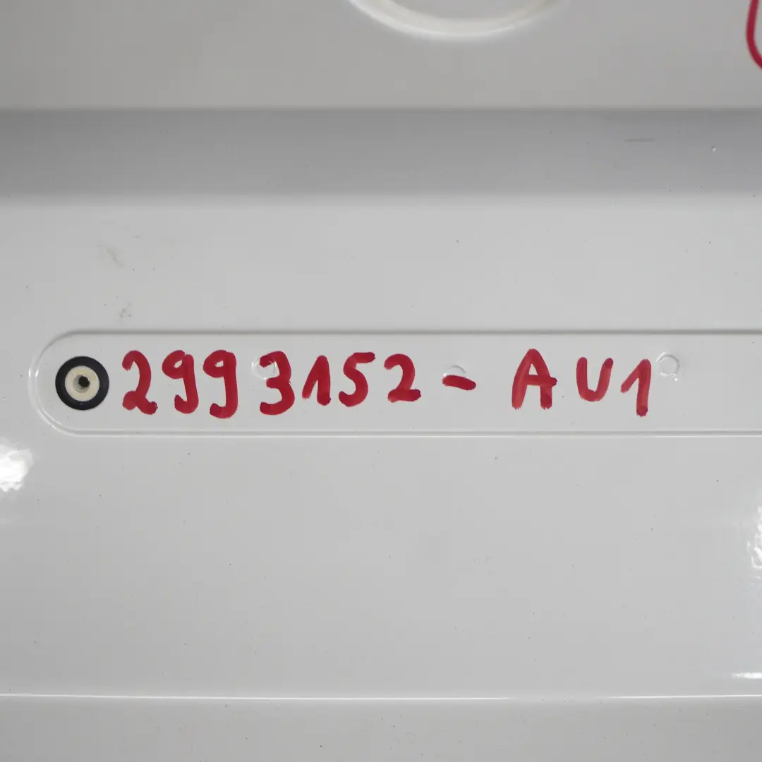 BMW X1 E84 Klapa Bagażnika Pokrywa Alpinweiss 3 - SKU 2993152-AW1 - Numer Części 2993152