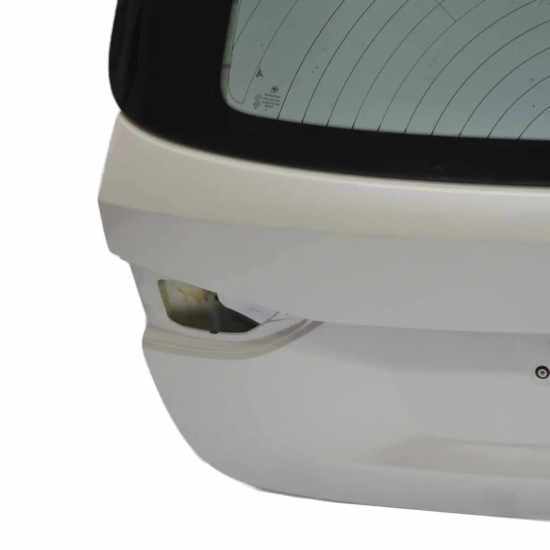 Boot Trunk Lid Rear Tailgate Lid Panel Alpinweiss White - 300 to BMW X1 E84 with Part number 2993152 BMW X1 E84 Boot Trunk Lid Rear Tailgate Lid Panel Alpinweiss White - 300 - SKU 2993152-AW1 - Part number 2993152
