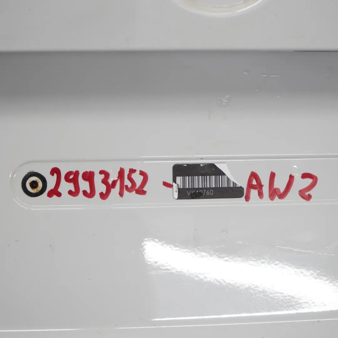 BMW X1 E84 Klapa Bagażnika Pokrywa Alpinweiss 3 - SKU 2993152-AW2 - Numer Części 2993152
