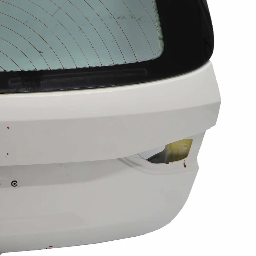 Boot Trunk Lid Rear Tailgate Lid Panel Alpinweiss White - 300 to BMW X1 E84 with Part number 2993152 BMW X1 E84 Boot Trunk Lid Rear Tailgate Lid Panel Alpinweiss White - 300 - SKU 2993152-AW2 - Part number 2993152