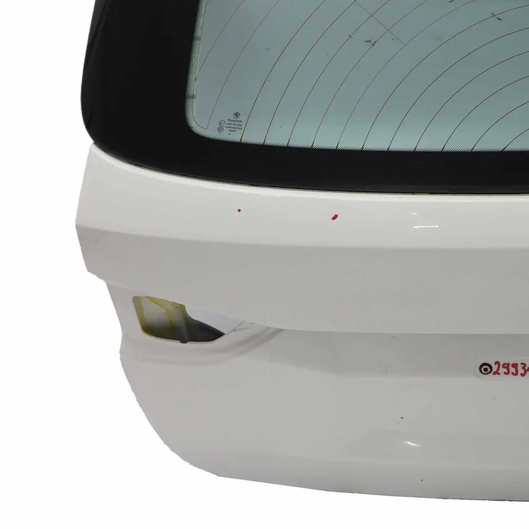 Boot Trunk Lid Rear Tailgate Lid Panel Alpinweiss White - 300 to BMW X1 E84 with Part number 2993152 BMW X1 E84 Boot Trunk Lid Rear Tailgate Lid Panel Alpinweiss White - 300 - SKU 2993152-AW2 - Part number 2993152