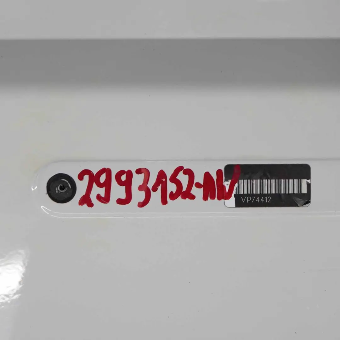 BMW X1 E84 Boot Trunk Lid Rear Tailgate Lid Panel Alpinweiss White - 300 - SKU 2993152-AW - Part number 2993152