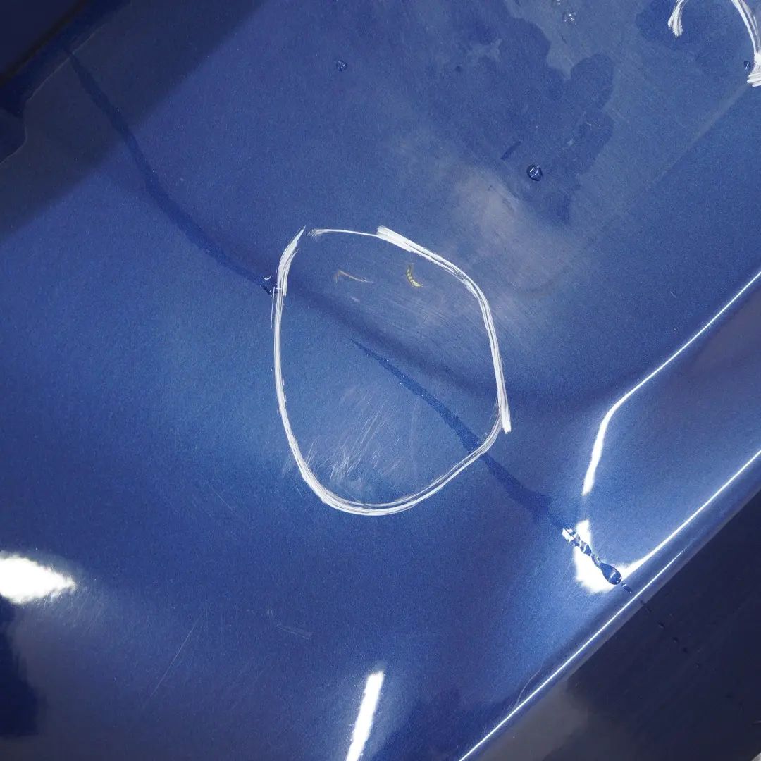 Boot Trunk Lid Tailgate Tiefseeblau Deep Sea Blue - A76 to BMW X1 E84 1 Rear with Part number 2993152 BMW X1 E84 1 Rear Boot Trunk Lid Tailgate Tiefseeblau Deep Sea Blue - A76 - SKU 2993152-DSB1 - Part number 2993152