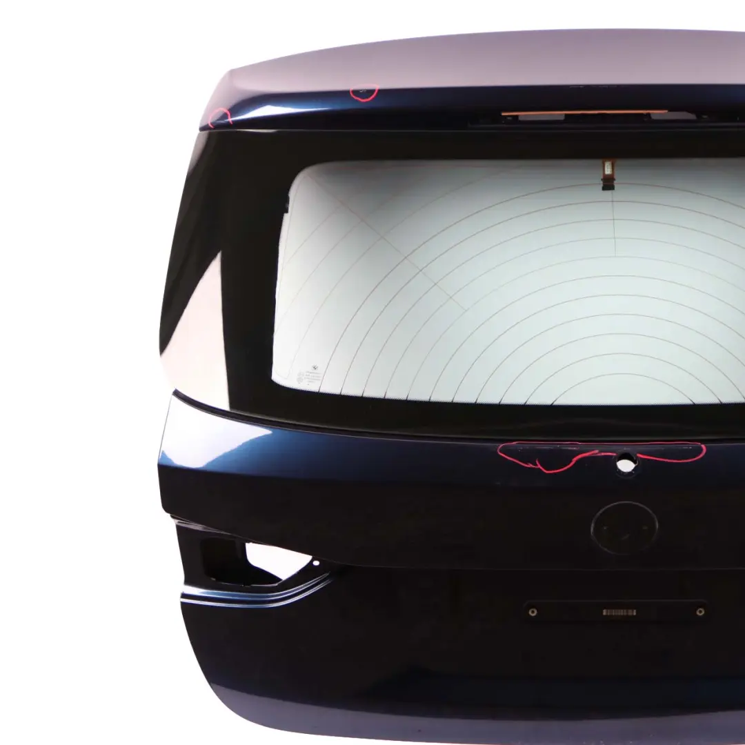Boot Trunk Lid Tailgate Boot Lid Tiefseeblau Deep Sea Blue A76 to BMW X1 E84 Rear with Part number 2993152 BMW X1 E84 Rear Boot Trunk Lid Tailgate Boot Lid Tiefseeblau Deep Sea Blue A76 - SKU 2993152-DSB - Part number 2993152