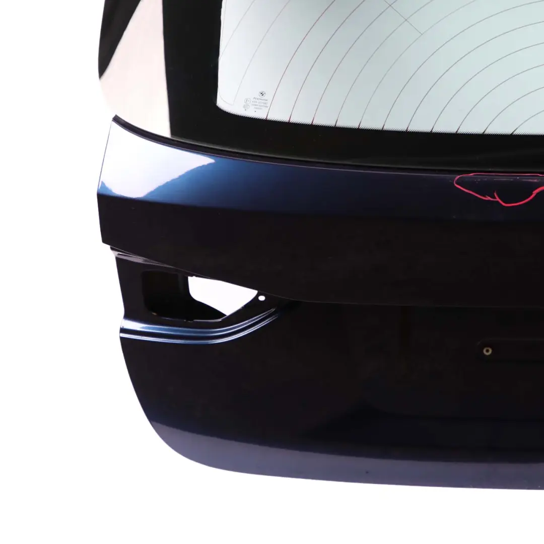 Boot Trunk Lid Tailgate Boot Lid Tiefseeblau Deep Sea Blue A76 to BMW X1 E84 Rear with Part number 2993152 BMW X1 E84 Rear Boot Trunk Lid Tailgate Boot Lid Tiefseeblau Deep Sea Blue A76 - SKU 2993152-DSB - Part number 2993152