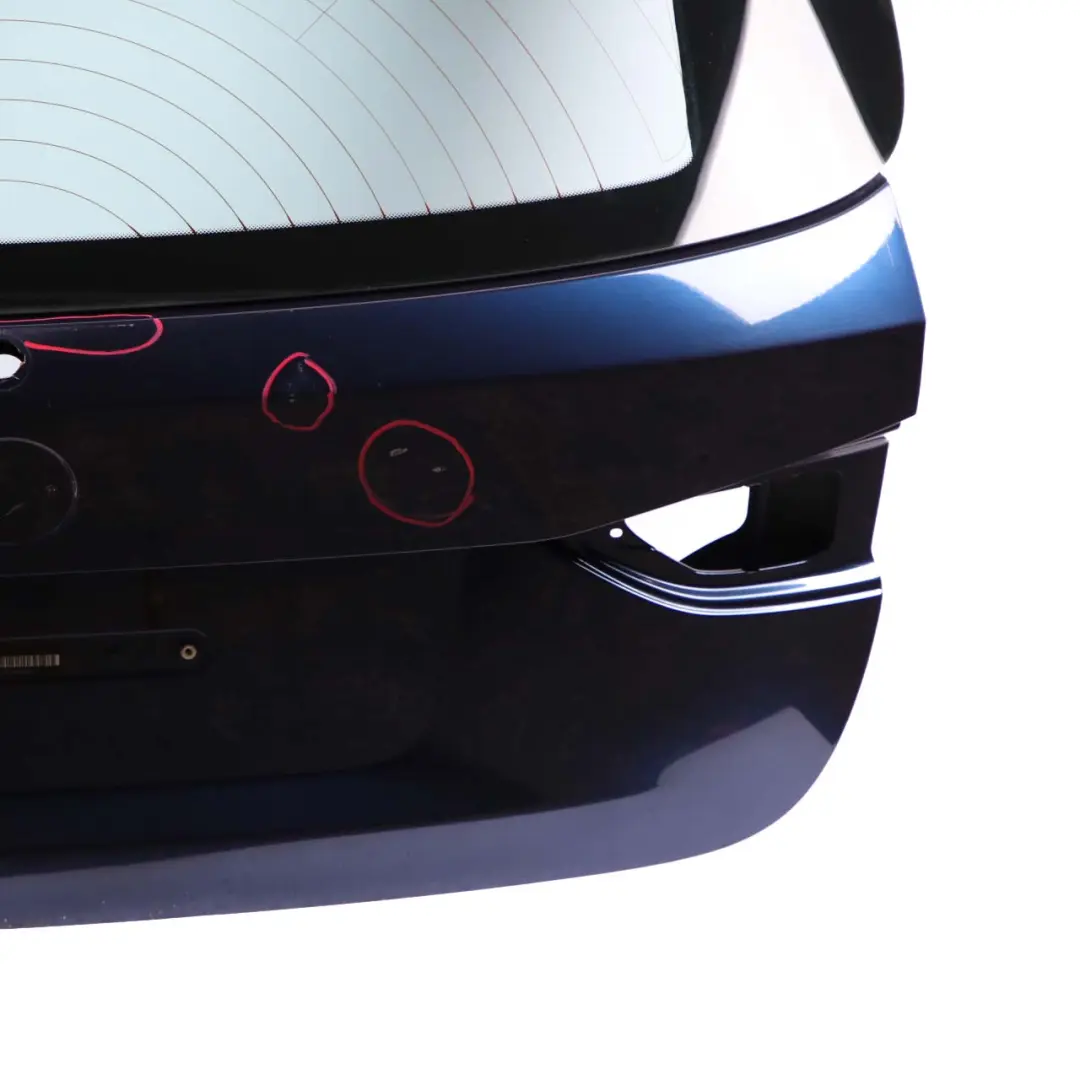 Boot Trunk Lid Tailgate Boot Lid Tiefseeblau Deep Sea Blue A76 to BMW X1 E84 Rear with Part number 2993152 BMW X1 E84 Rear Boot Trunk Lid Tailgate Boot Lid Tiefseeblau Deep Sea Blue A76 - SKU 2993152-DSB - Part number 2993152