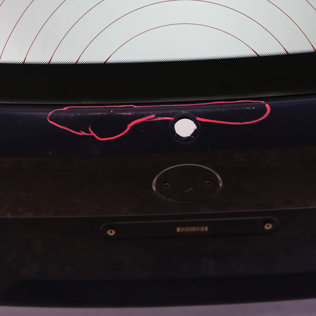 Boot Trunk Lid Tailgate Boot Lid Tiefseeblau Deep Sea Blue A76 to BMW X1 E84 Rear with Part number 2993152 BMW X1 E84 Rear Boot Trunk Lid Tailgate Boot Lid Tiefseeblau Deep Sea Blue A76 - SKU 2993152-DSB - Part number 2993152