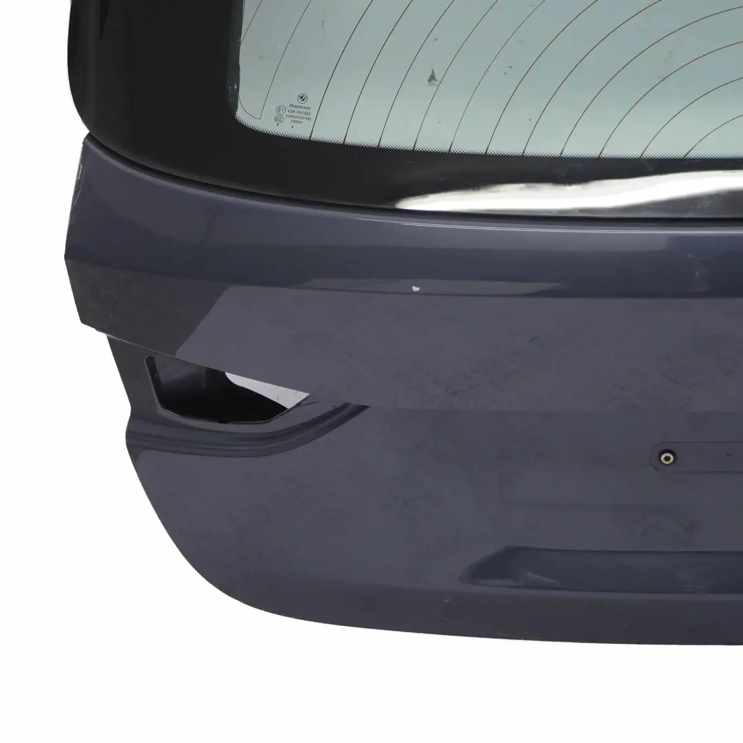 BMW X1 E84 Boot Trunk Lid Rear Tailgate Lid Panel Graphite Blue Metallic - B07 - SKU 2993152-GBM - Part number 2993152