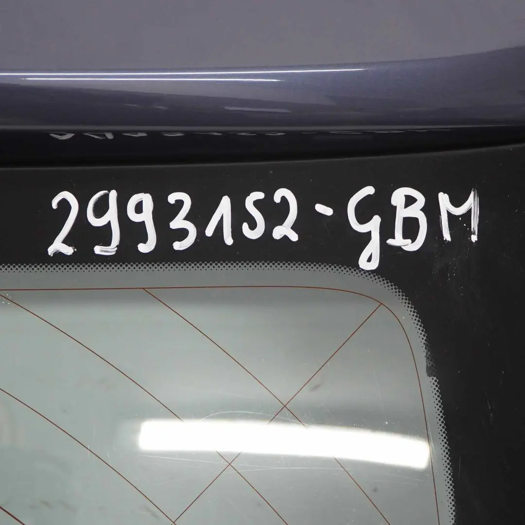 BMW X1 E84 Boot Trunk Lid Rear Tailgate Lid Panel Graphite Blue Metallic - B07 - SKU 2993152-GBM - Part number 2993152
