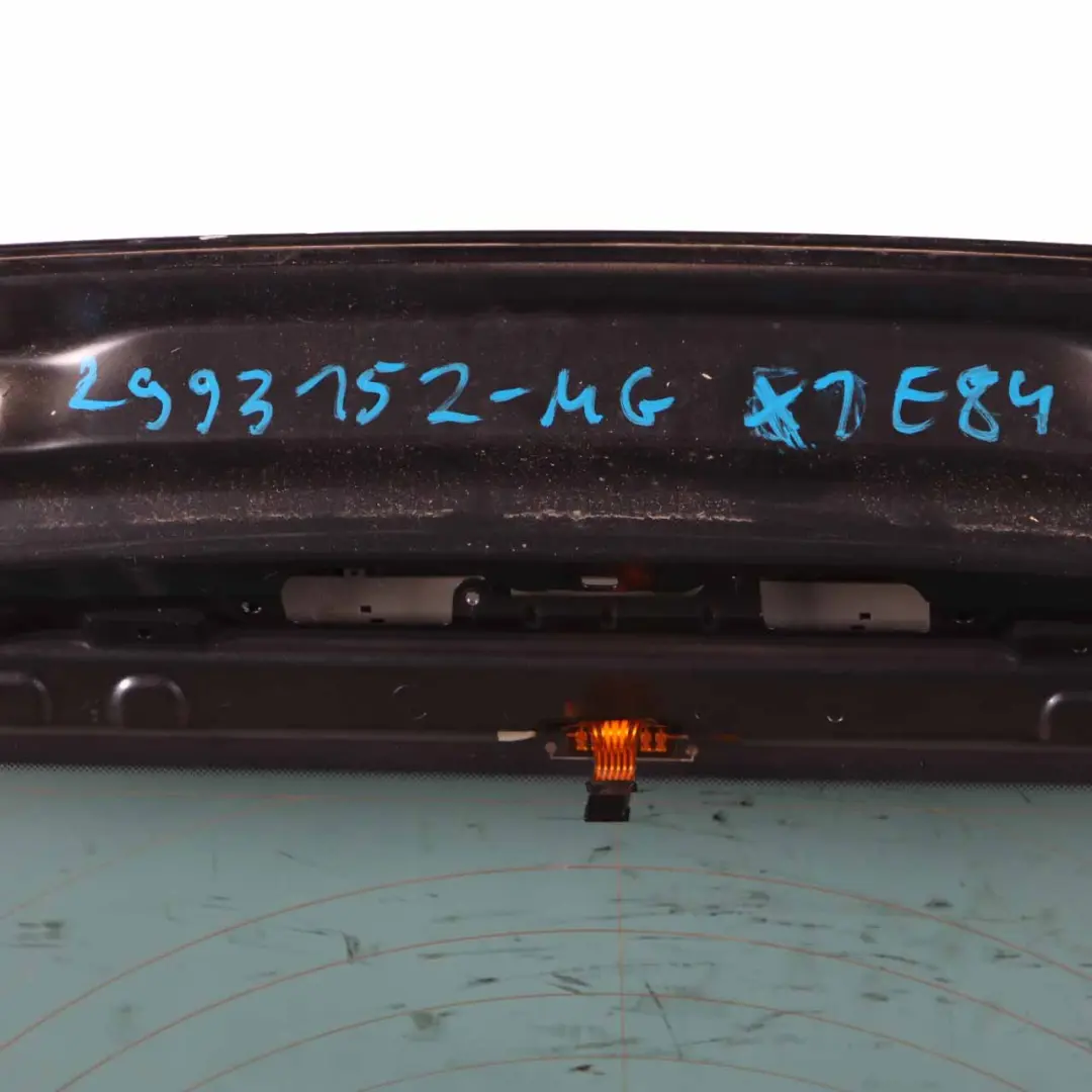 Boot Trunk Lid Tailgate Boot Lid Mineralgrau Mineral Grey - B39 to BMW X1 E84 Rear with Part number 2993152 BMW X1 E84 Rear Boot Trunk Lid Tailgate Boot Lid Mineralgrau Mineral Grey - B39 - SKU 2993152-MG - Part number 2993152