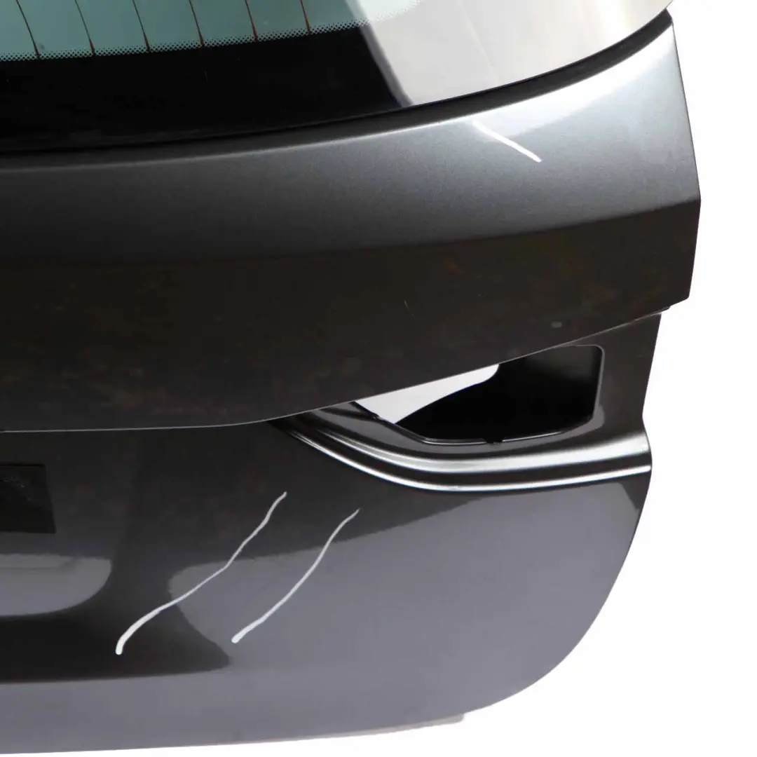 Boot Trunk Lid Tailgate Boot Lid Mineralgrau Mineral Grey - B39 to BMW X1 E84 Rear with Part number 2993152 BMW X1 E84 Rear Boot Trunk Lid Tailgate Boot Lid Mineralgrau Mineral Grey - B39 - SKU 2993152-MG - Part number 2993152