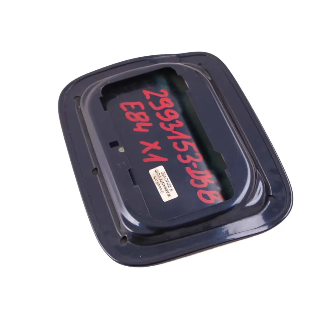Combustible Llenar Flap Cubierta Panel Tiefseeblau Deep Sea Blue A76 para BMW X1 E84 con número de pieza 2993153 BMW X1 E84 Combustible Llenar Flap Cubierta Panel Tiefseeblau Deep Sea Blue A76 - SKU 2993153-DSB - Número de pieza 2993153