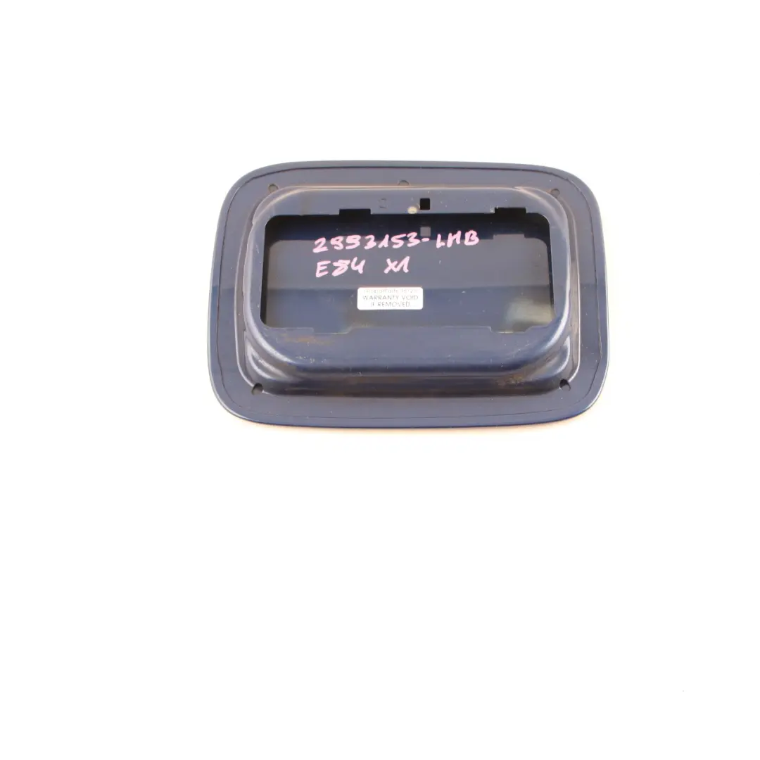 BMW E84 Couvercle trappe Panneau bouchon remplissage Bleu Le Mans Métallisé 381 - SKU 2993153-LMB - Numéro de pièce 2993153