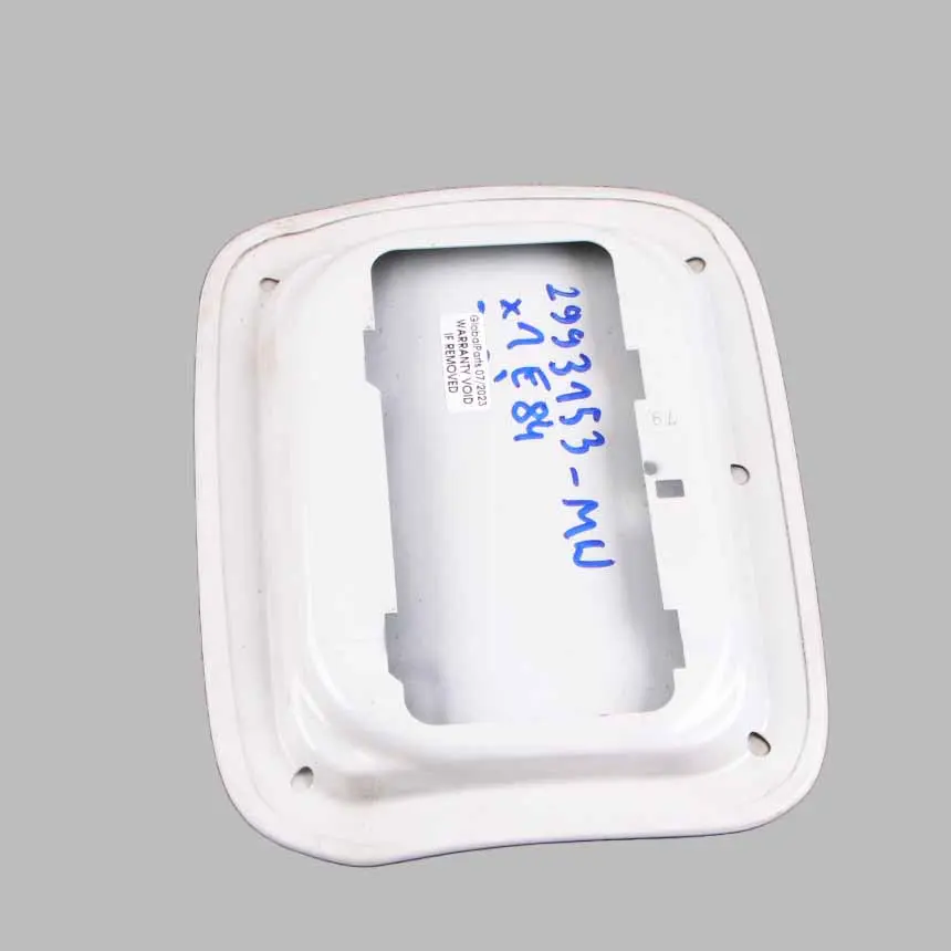 BMW X1 E84 Fuel Filler Fill In Flap Cover Cap Panel Mineral White - A96 - SKU 2993153-MW - Part number 2993153
