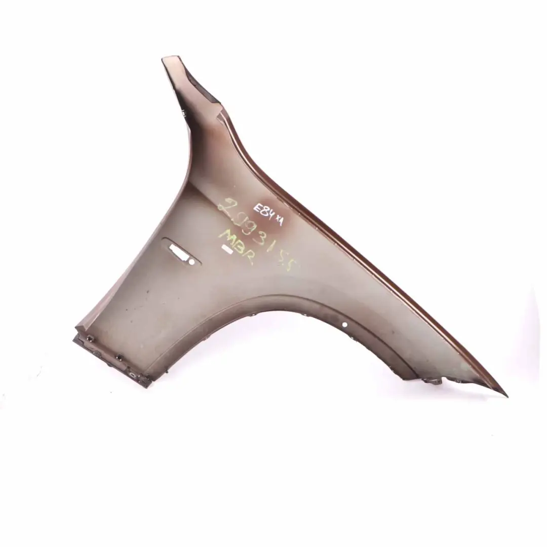 Side Wing Panel Front Left N/S Fender Cover Marrakesch Brown - B09 to BMW X1 E84 with Part number 2993155 BMW X1 E84 Side Wing Panel Front Left N/S Fender Cover Marrakesch Brown - B09 - SKU 2993155-MBR - Part number 2993155