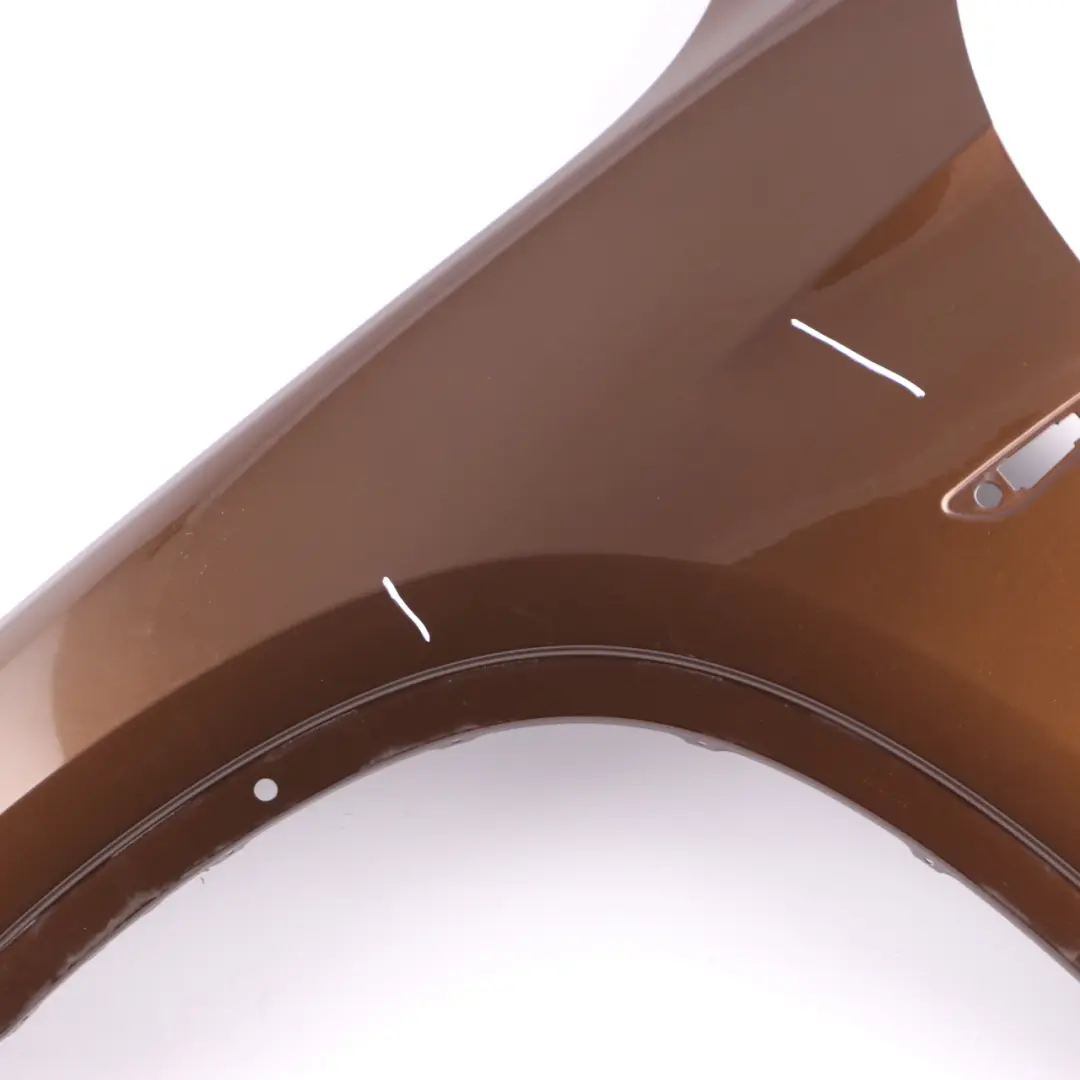 Side Wing Panel Front Left N/S Fender Cover Marrakesch Brown - B09 to BMW X1 E84 with Part number 2993155 BMW X1 E84 Side Wing Panel Front Left N/S Fender Cover Marrakesch Brown - B09 - SKU 2993155-MBR - Part number 2993155